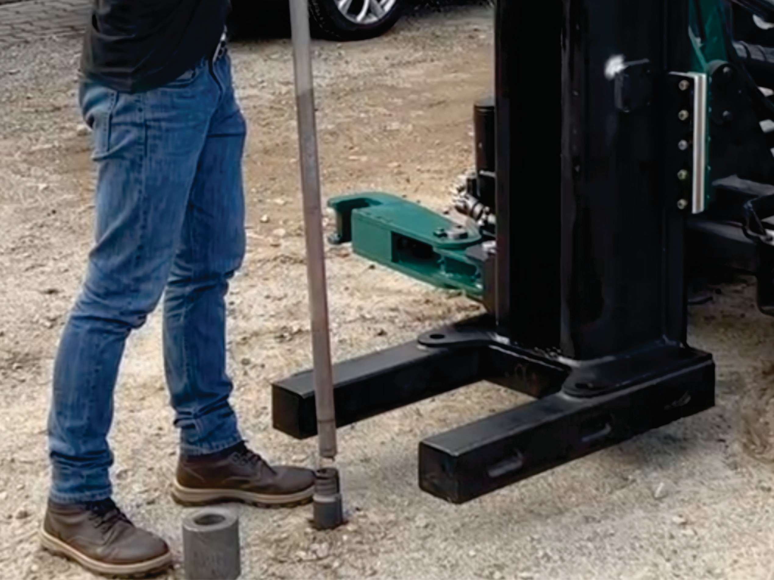 Biosonda Dual Tube DT63 continuous sampling system for environmental drilling