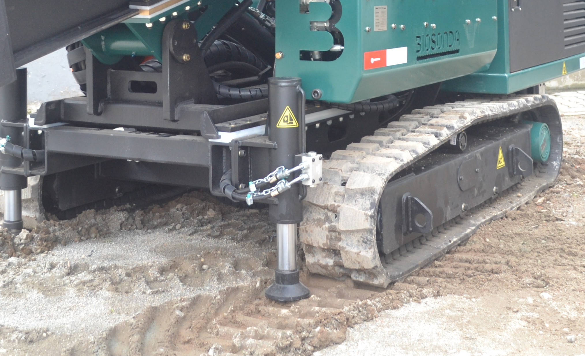 Biosonda TR4T track for equipment up to 5 tonnes