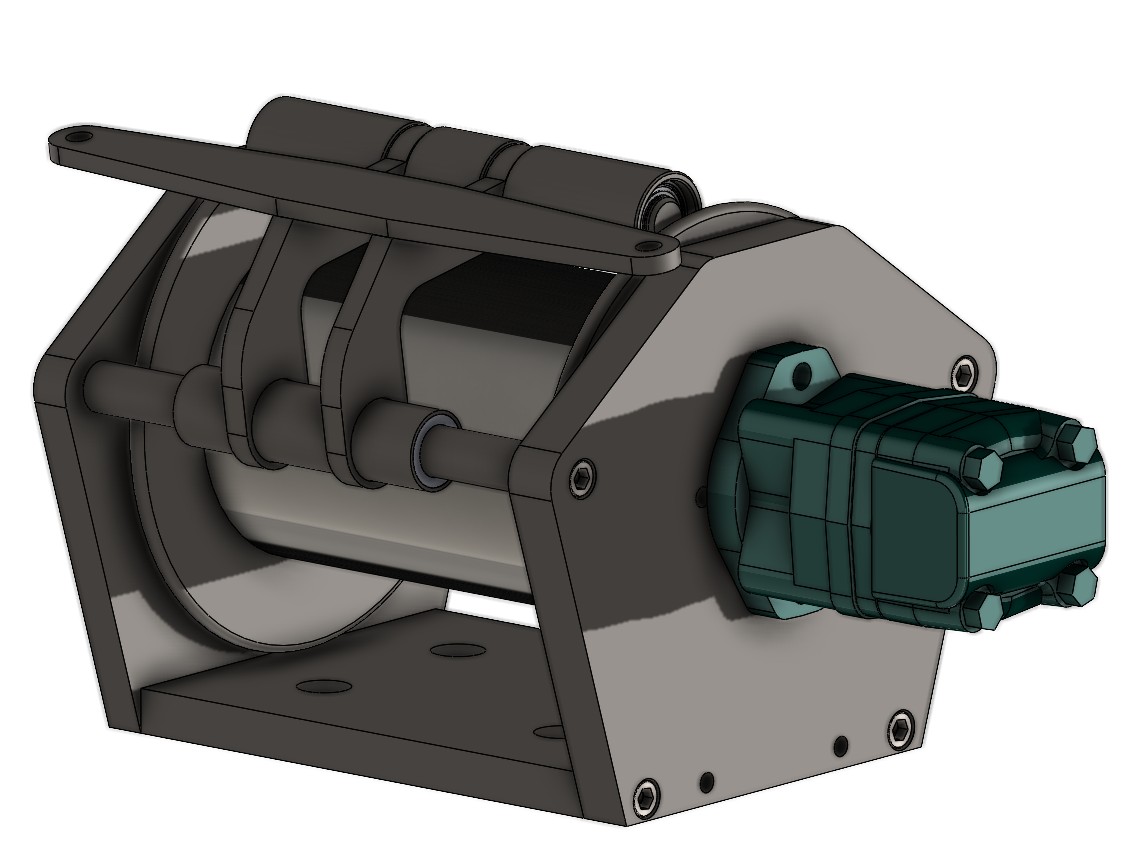 Biosonda Wireline 150 winch for wireline drilling systems