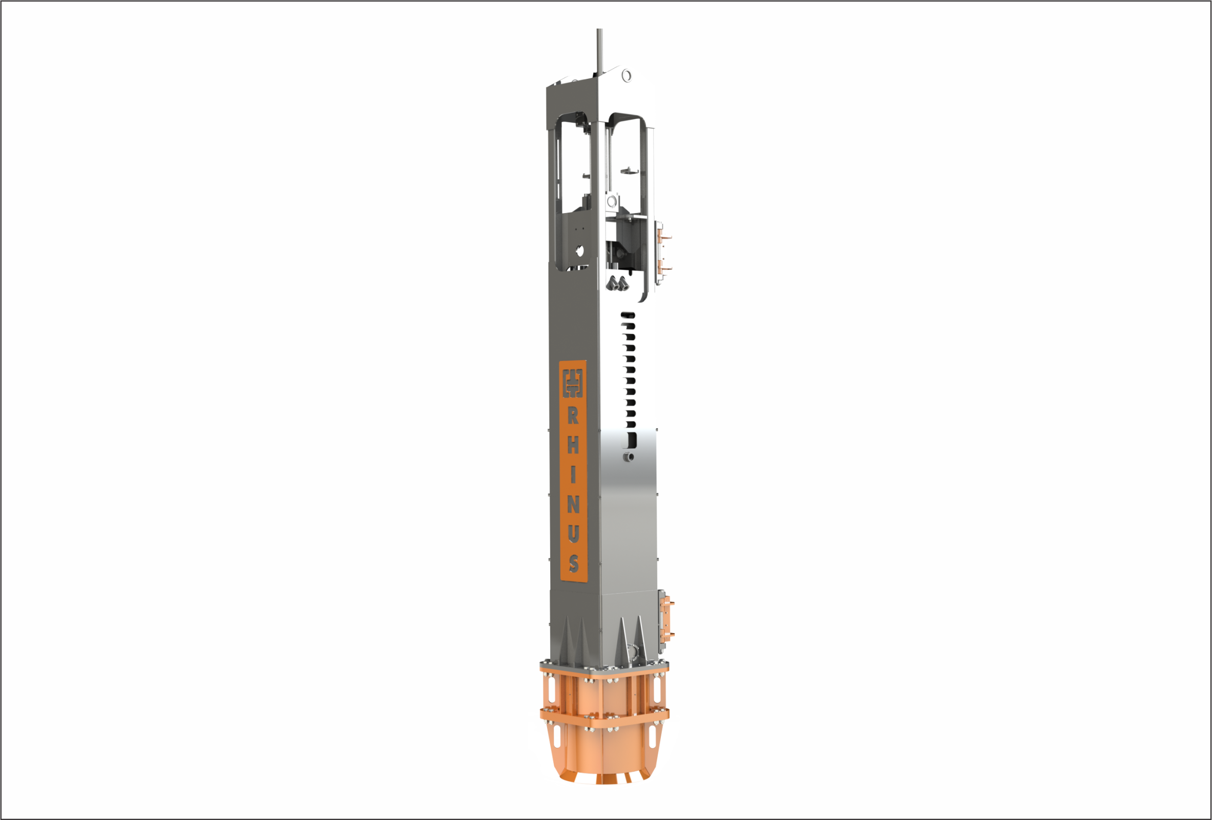 Rhinus RH5000 impact hydraulic hammer Biosonda