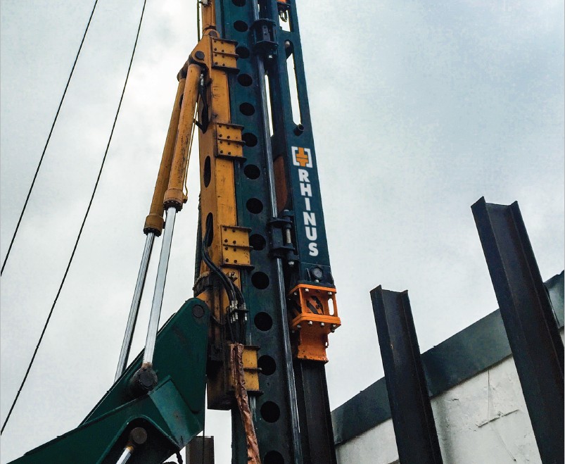 Rhinus RH3000 peripheral hydraulic hammer Biosonda
