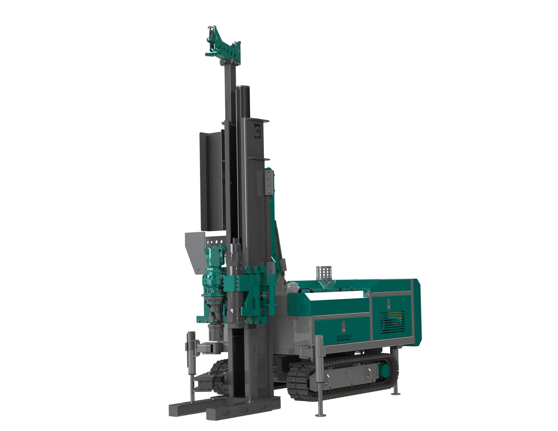 Biosonda BIO300CA multifunctional drilling rig for environmental drilling and soil and rock investigation