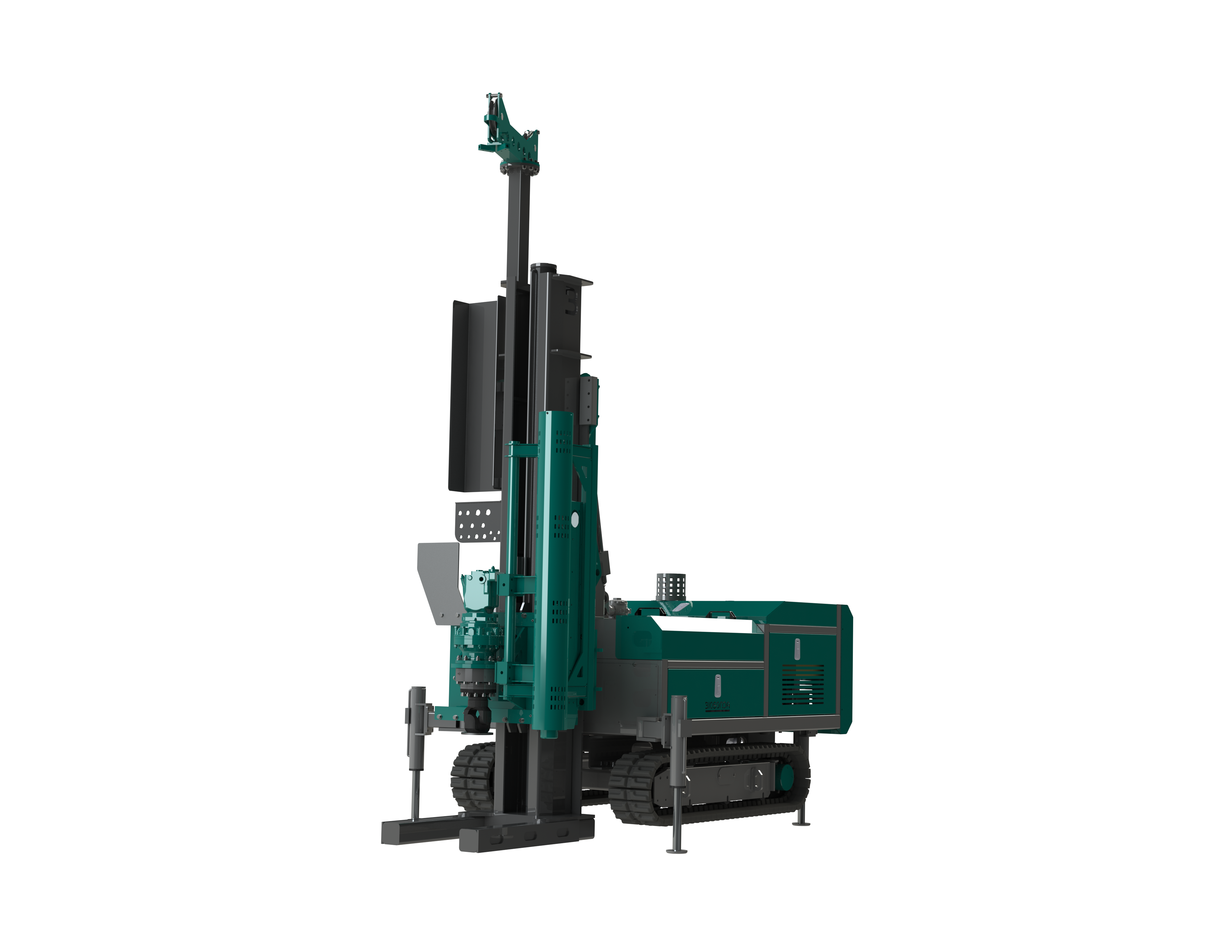 Biosonda BIO300CS multifunctional drilling rig for geotechnical drilling and soil investigation