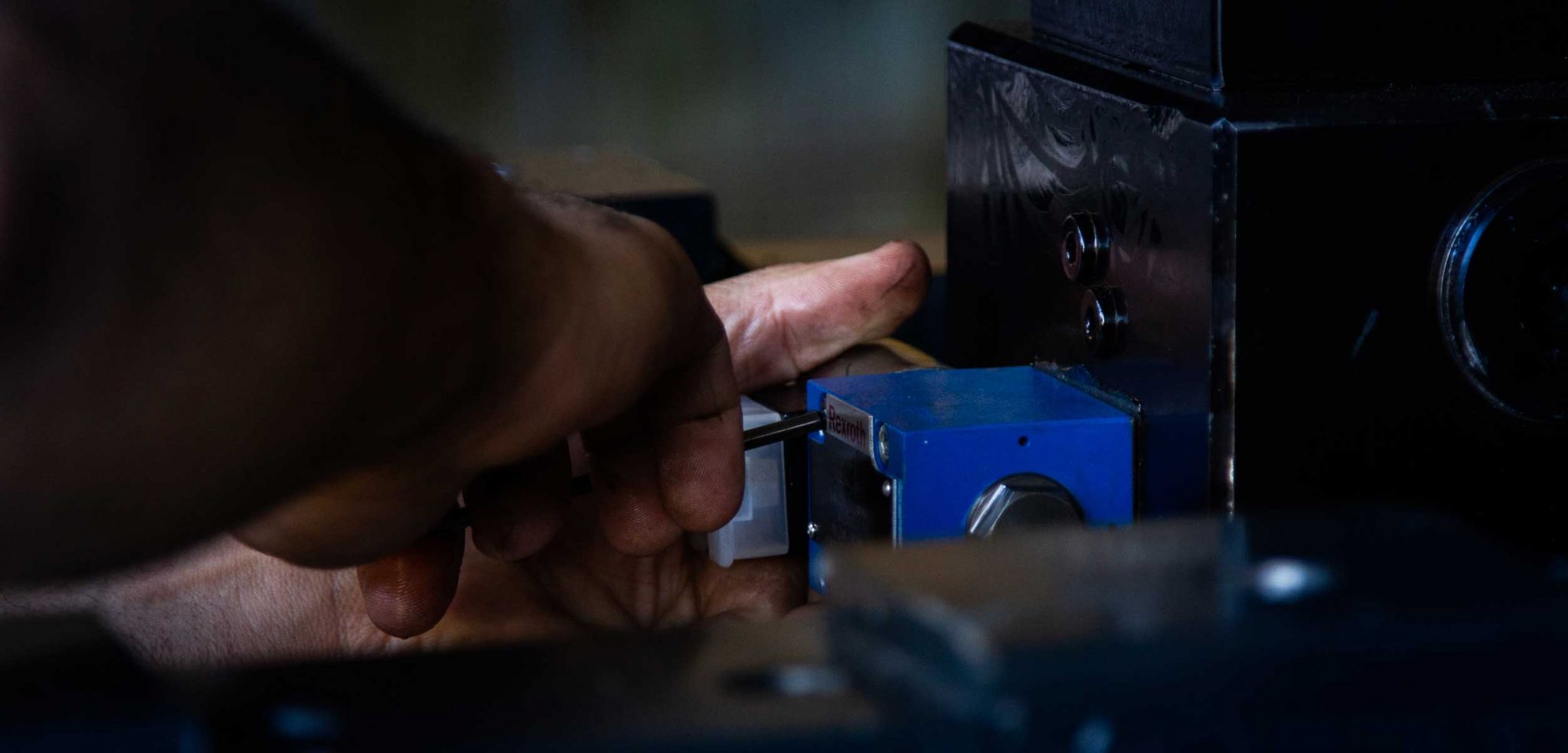 Corrective maintenance of a drilling rig at the Biosonda workshop